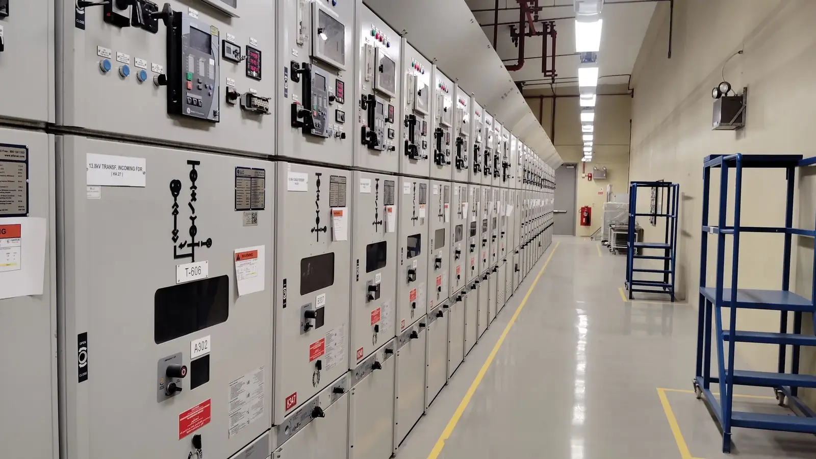 Commercial switchgear lineup